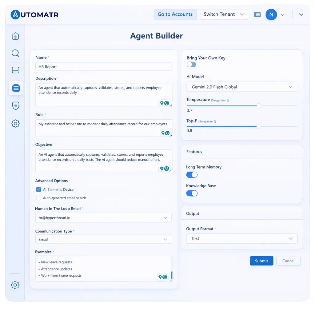 AI Agent Builder